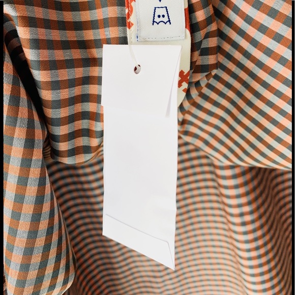 Thomas Dean Men’s 2X Long Sleeve UT Shirt Orange - Picture 9 of 12